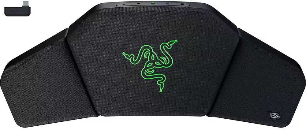 „Razer THX Spatial“ garso įrašymo belaidžio garsiakalbio galvos pagalvėlė | „Clio“