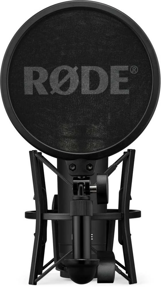 Kondensatorinio mikrofono komplektas Rode NT1 Signature, juodas