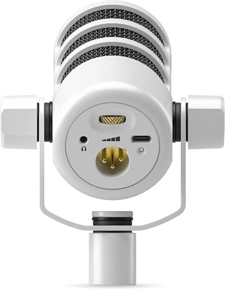 Rode RØDE PodMic USB Baltas - dinaminis mikrofonas podcast'ui