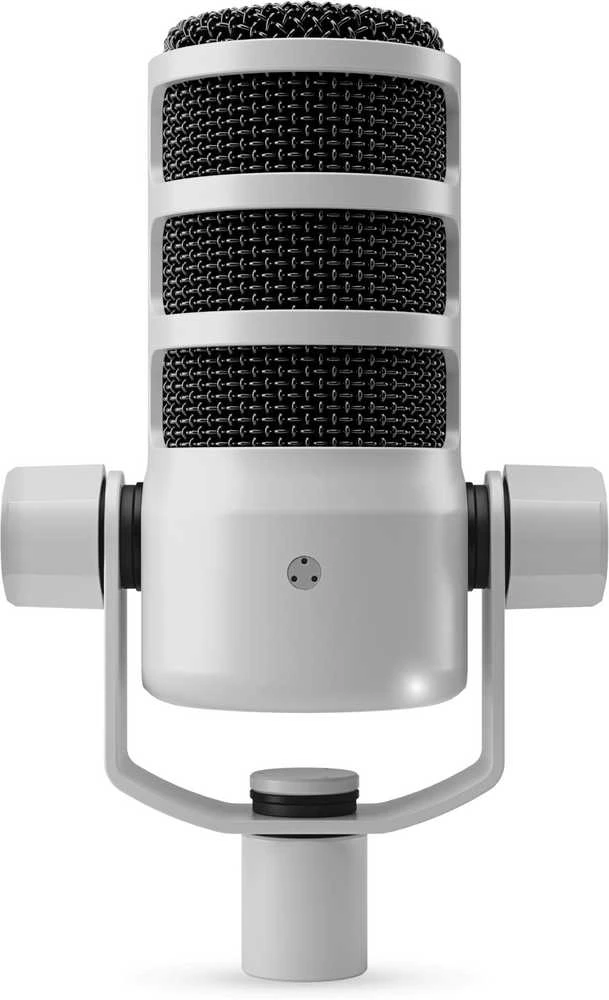 Rode RØDE PodMic USB Baltas - dinaminis mikrofonas podcast'ui