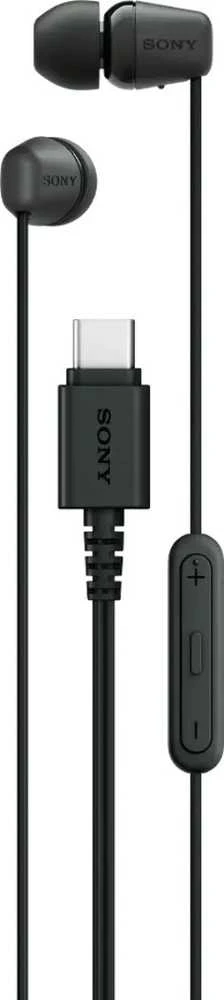 Sony Earbuds | IER‑EX15C | su laidu | į ausis įkišamos | Mikrofonas | Juodas