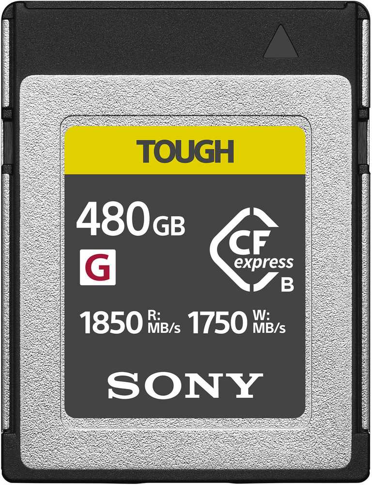 „Sony“ atminties kortelė „CFexpress Type B“, 480 GB, „Tough“