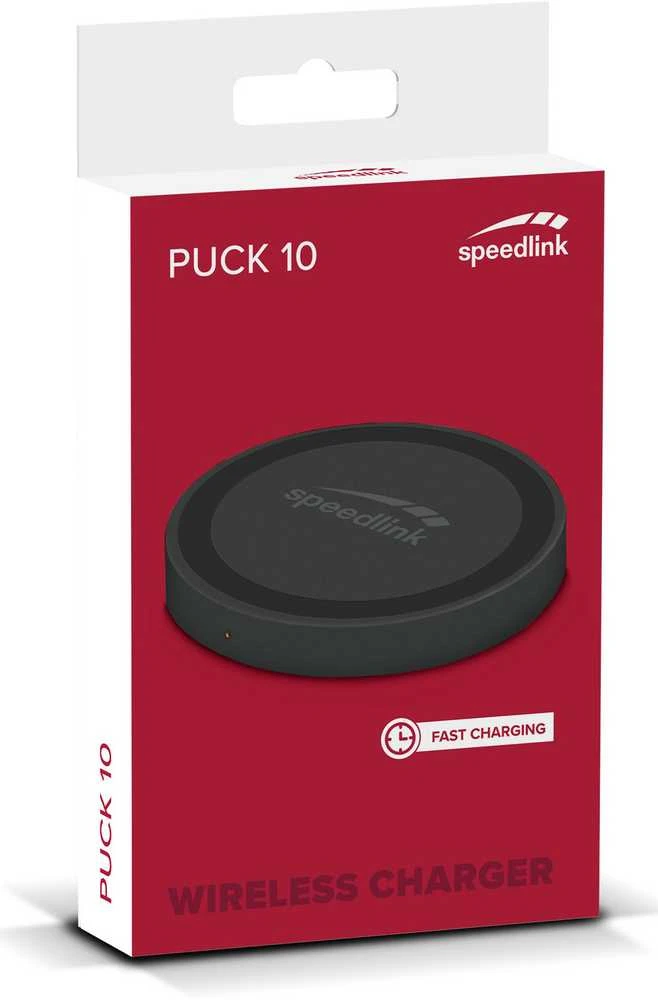 Speedlink belaidis įkroviklis Puck 10, juodas (SL-690403-BK)