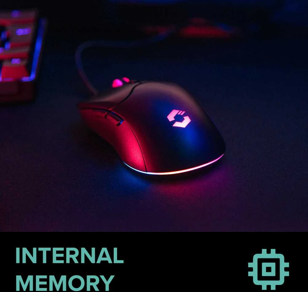 „Speedlink“ – „VELOX“ įkraunama RGB žaidimų pelė – belaidė, juoda