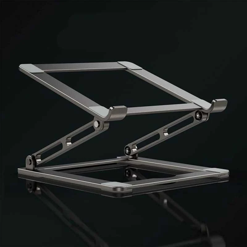 Tech-Protect ULS400 universalus extendable stovas nešiojamiems kompiuteriams iki 17″ – pilkos spalvos