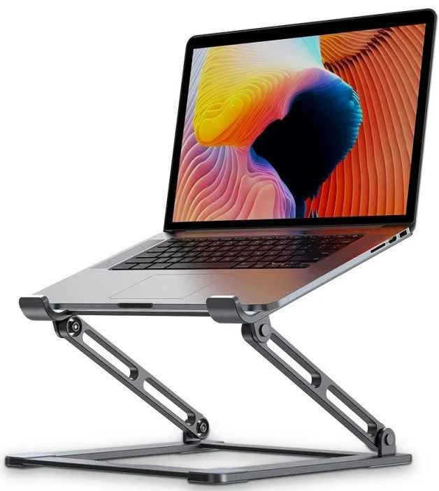 Tech-Protect ULS400 universalus extendable stovas nešiojamiems kompiuteriams iki 17″ – pilkos spalvos