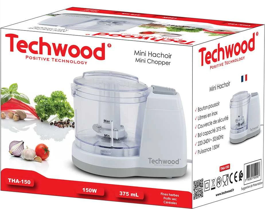 Virtuvinės svarstyklės Techwood smulkintuvas Mini THA-150