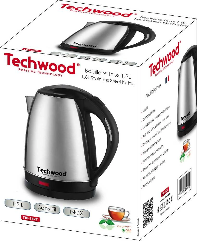 Virtuvinės svarstyklės Techwood virdulys TBI-1827 1,8 l