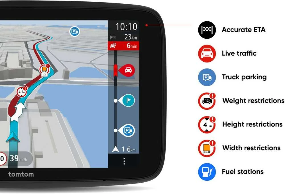 TomTom GO Expert Plus 7" GPS navigacija sunkvežimiams ‎1YD7.002.20