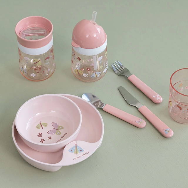 Little Dutch Treniravimosi puodelis Gėlės
