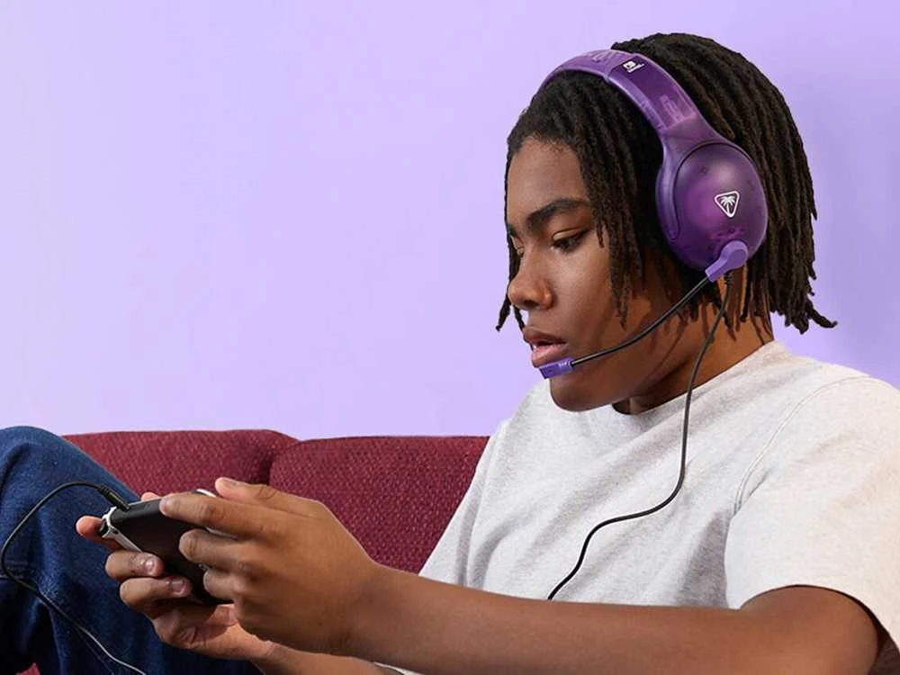 Turtle Beach Airlite Fit ausinės Ghost Violetinė