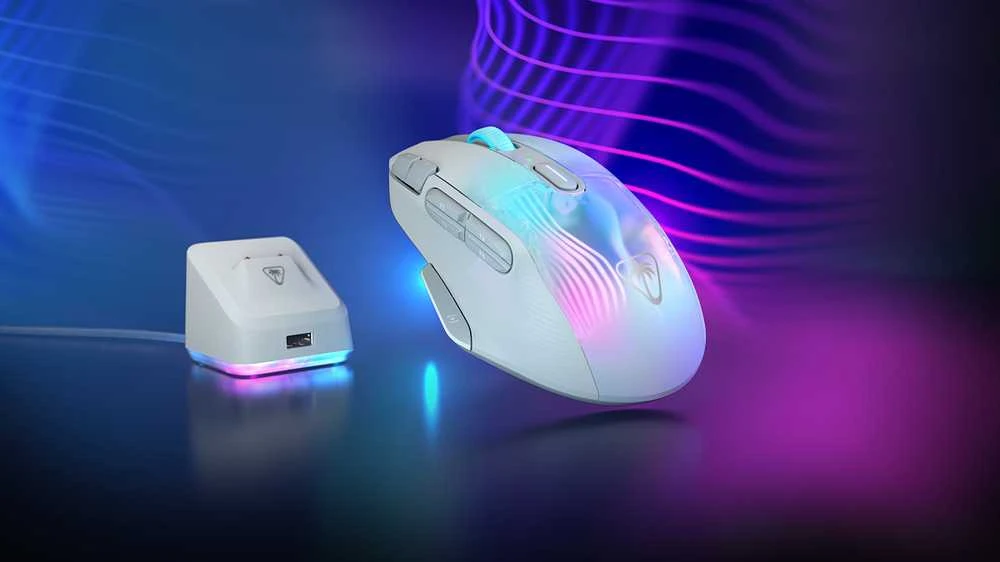 Turtle Beach Kone XP Air Belaidė RGB Žaidimų Pelė| Balta