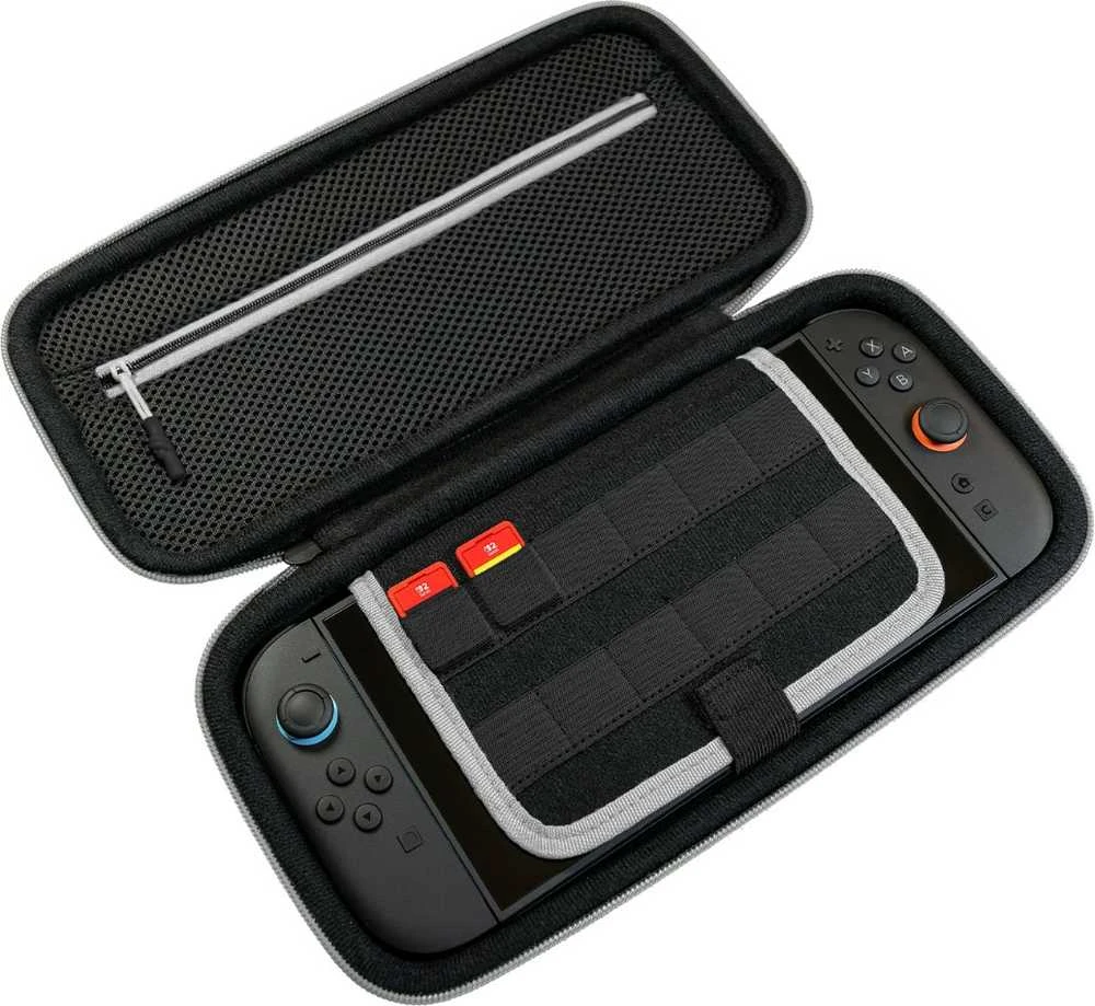 „Turtle Beach“ dėklas „PlayTrek“ kelioninis dėklas „Nintendo Switch 2“, žvaigždės baltumo