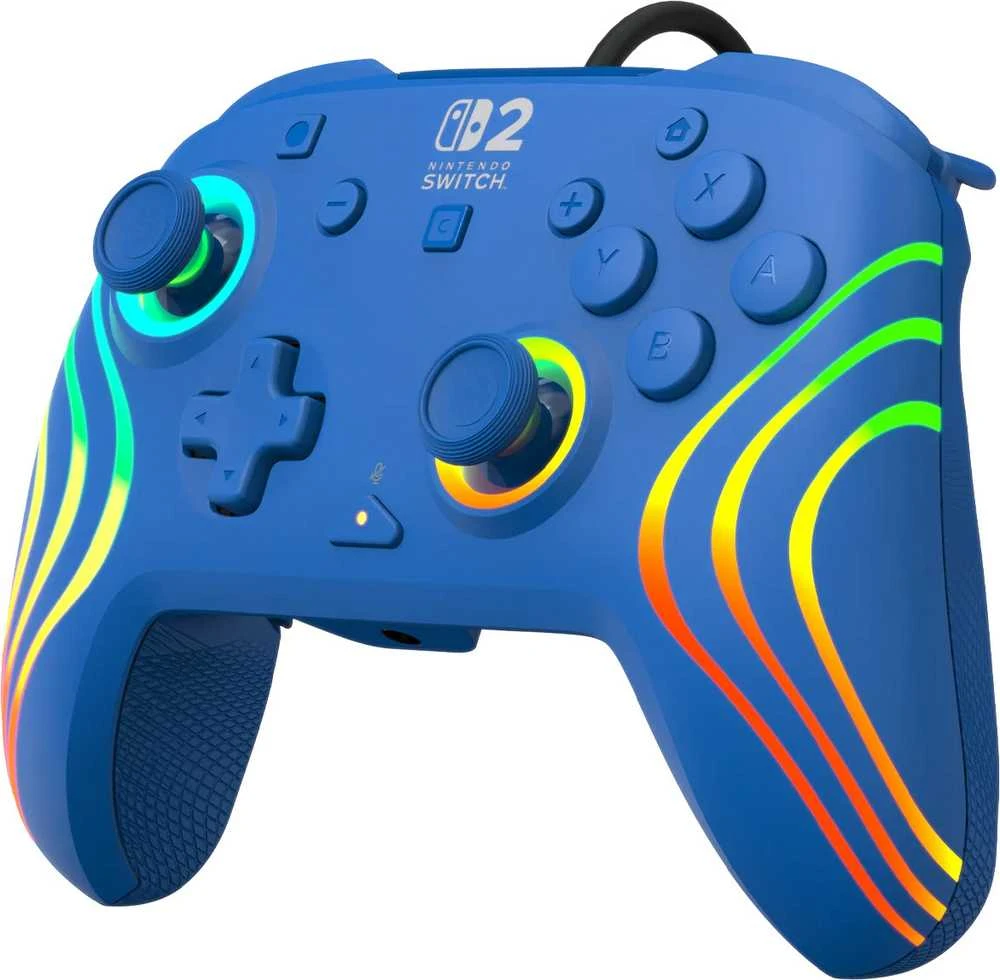Turtle Beach Afterglow Wave laidinis žaidimų pultelis | Mėlynas | Switch 2