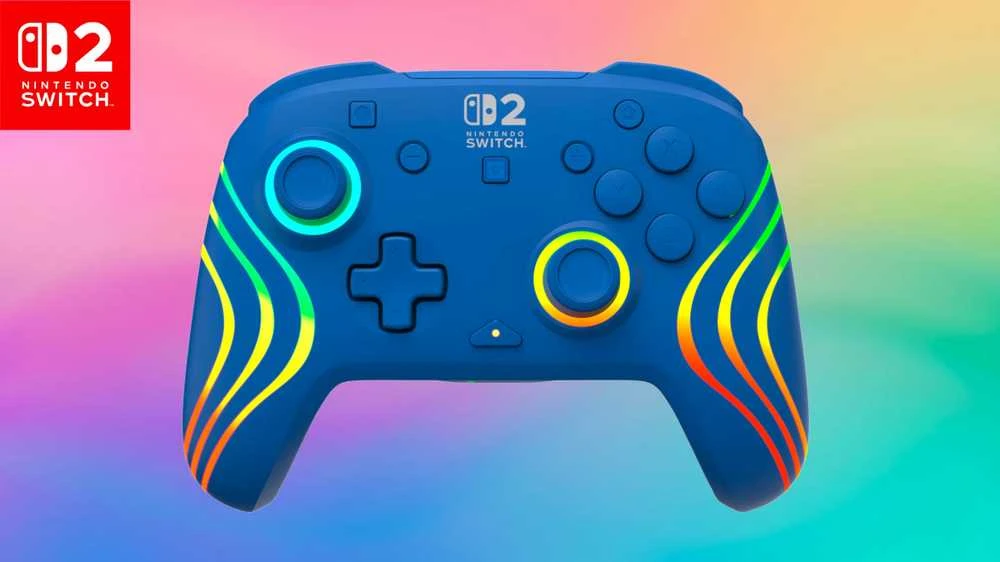 Turtle Beach Afterglow Wave belaidis žaidimų pultelis | Mėlynas | Switch 2