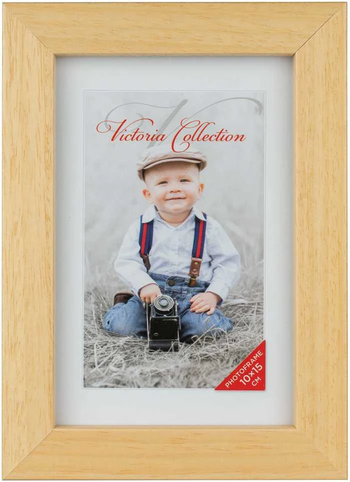 Victoria Collection Cubo nuotraukų rėmelis 10x15, natūralus