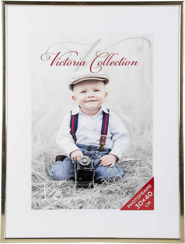 Victoria Collection Nuotraukų rėmelis Aliuminis 30x40, auksinis