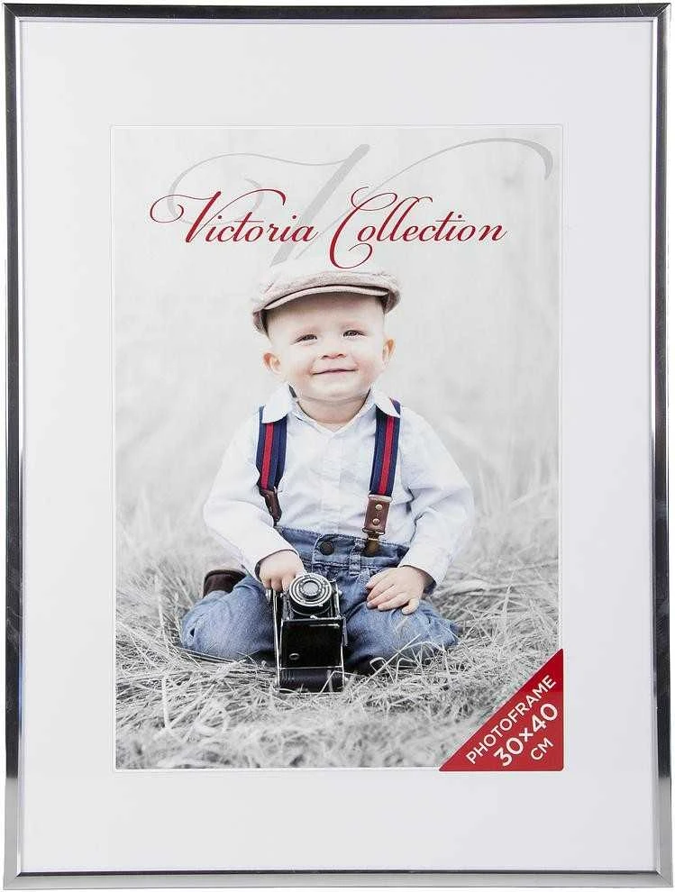 Victoria Collection Nuotraukų rėmelis Aliuminis 30x40cm, sidabras