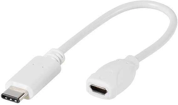 Vivanco adapteris USB-C – microUSB 2.0 10cm (45285)