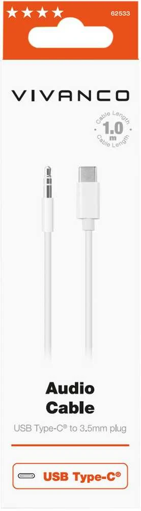 Vivanco cable USB-C - 3,5mm 1m (62533) | Vivanco
