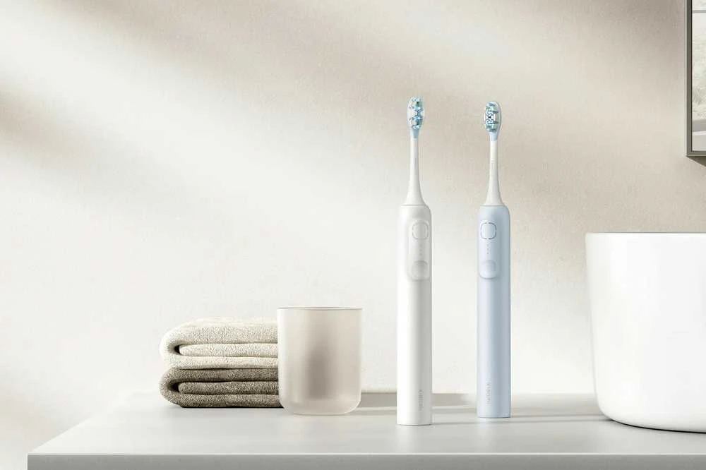 Elektrinis dantų šepetėlis Xiaomi Oscillation, melsvas