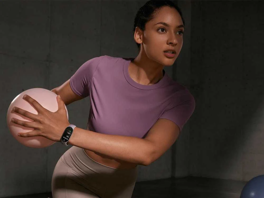Išmanioji apyrankė Xiaomi Smart Band 10, Rožinės spalvos