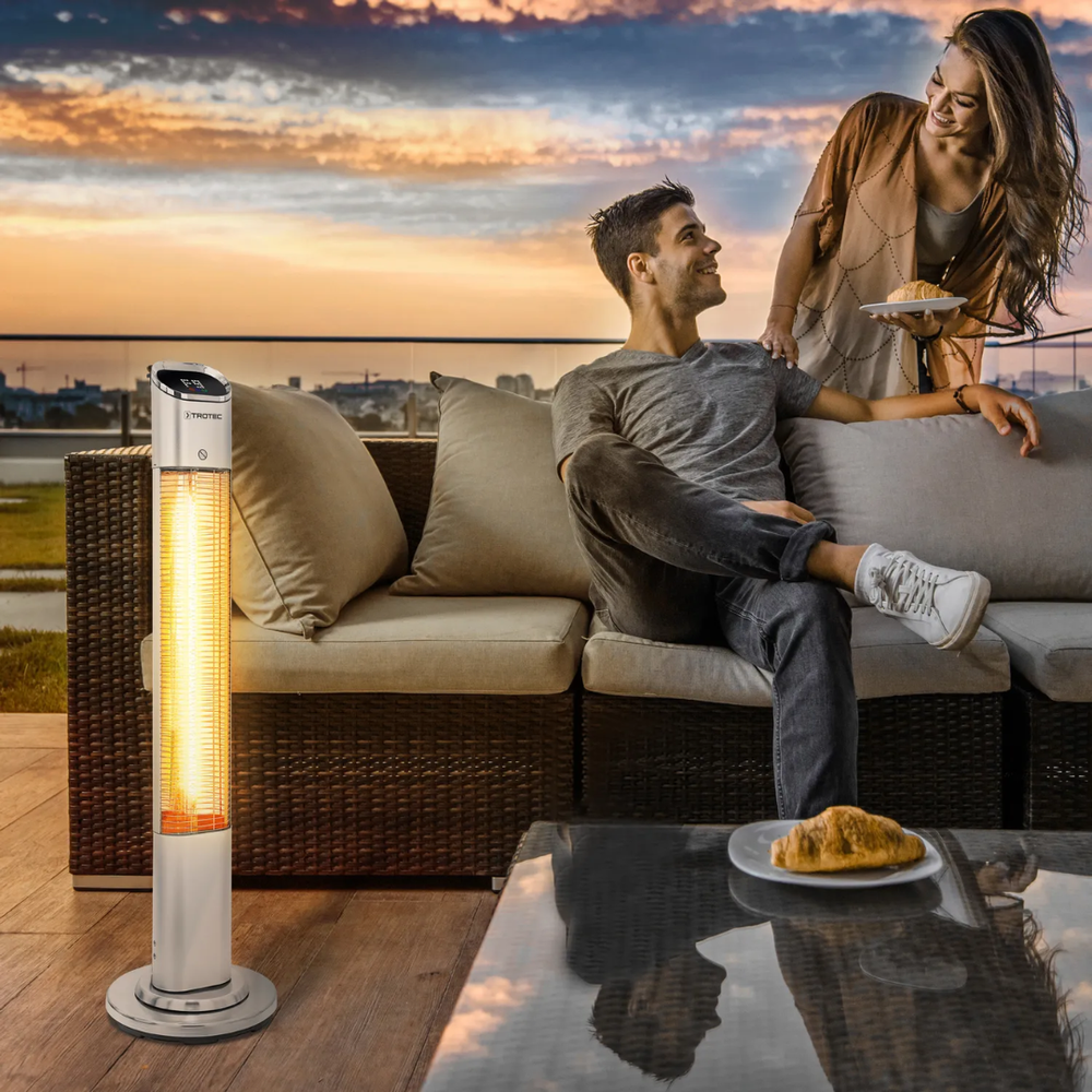 Trotec IRS 2050 E 2000W anglies pluošto infraraudonųjų spindulių šildytuvas