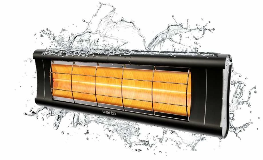 Anglies pluošto infraraudonųjų spindulių šildytuvas Veito Aero, Pavadinimas: Veito Aero,2500w