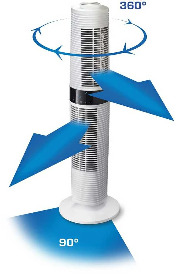 Bokštinis ventiliatorius Clean Air CA-406W