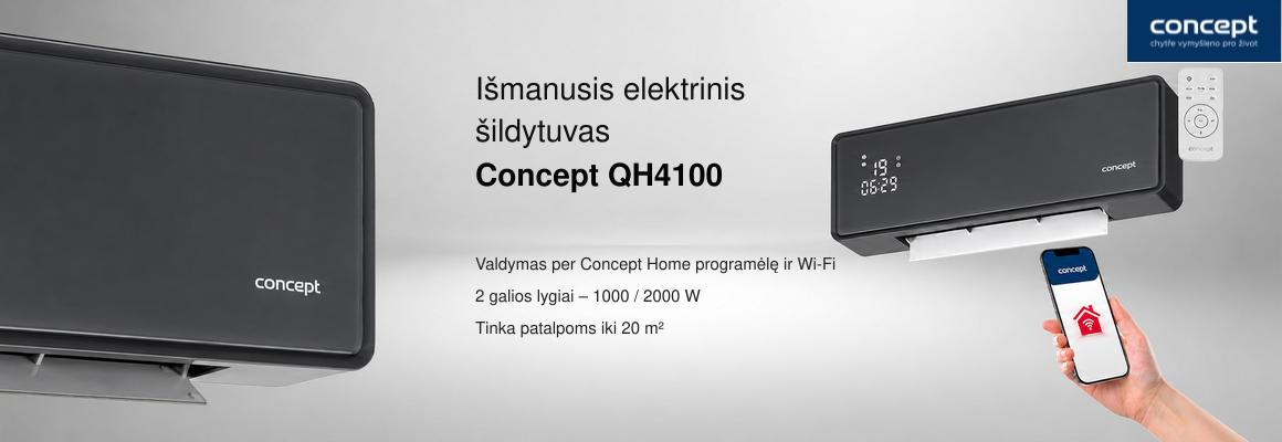 Išmanusis elektrinis šildytuvas Concept QH4100 aprašymas - Prekės nuotrauka