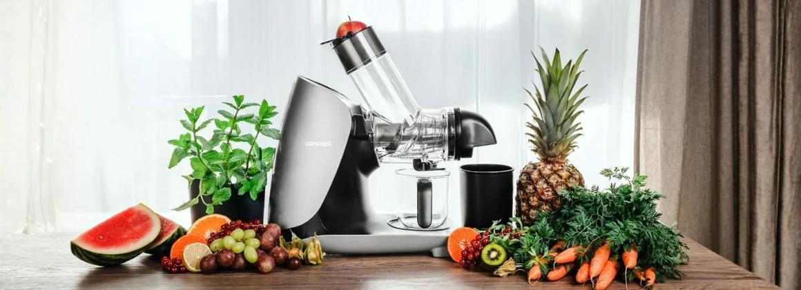 Lėtaeigė sulčiaspaudė Concept NUTRIBOOST LO7250 aprašymas - Prekės nuotrauka