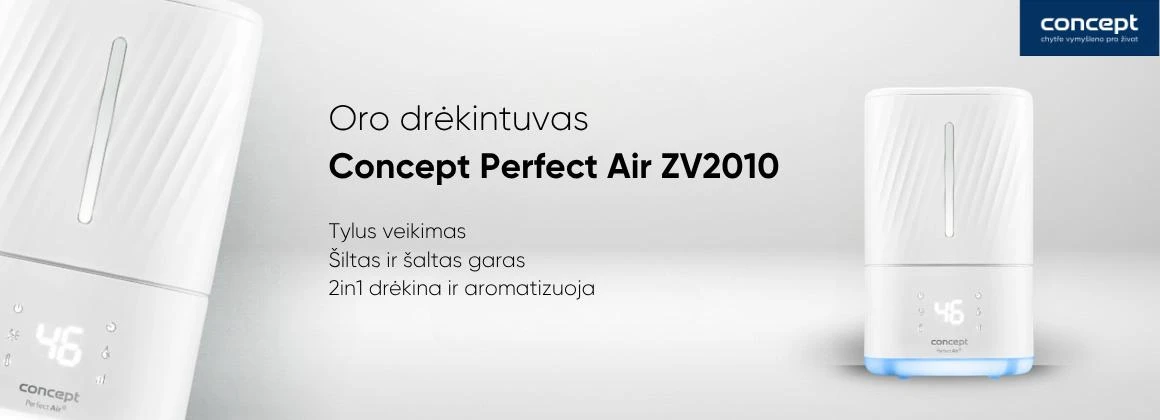 Oro drėkintuvas Concept Perfect Air ZV2010 aprašymas - Prekės nuotrauka