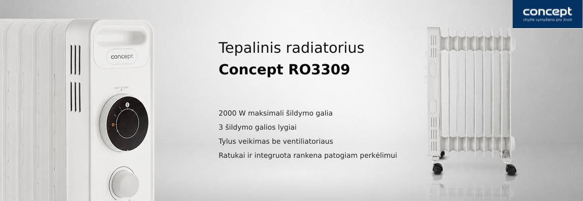 Tepalinis radiatorius Concept RO3309 aprašymas - Prekės nuotrauka