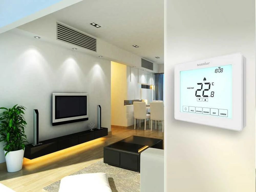 Elektroninis programuojamas termostatas (termoreguliatorius) Heatmiser Touch V2