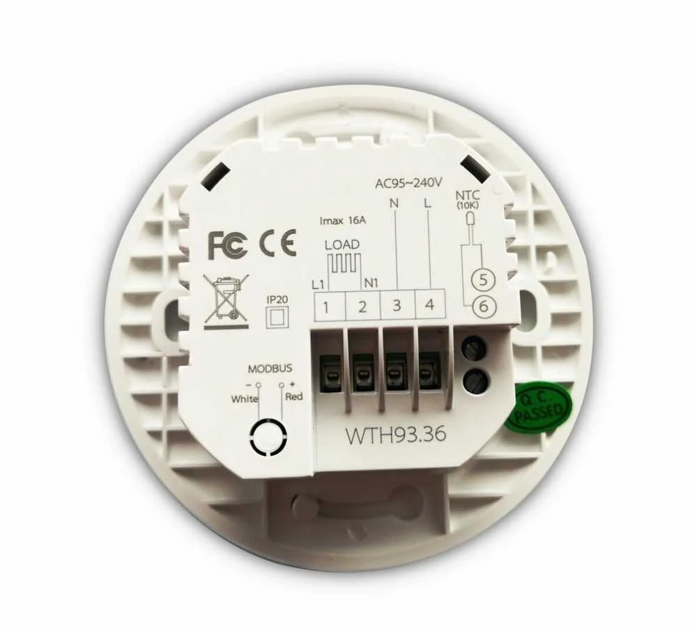 Elektroninis programuojamas termostatas (termoreguliatorius) Feelspot WTH93.36