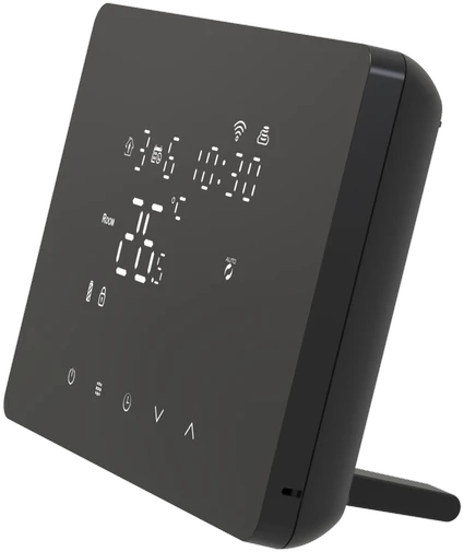 Elektroninis programuojamas termostatas Feelspot WTH25.05RF Wi-Fi, juodas