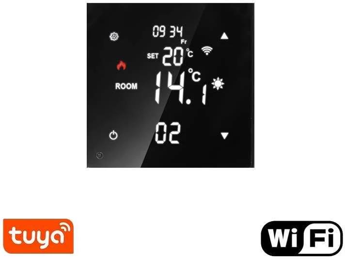 Elektroninis programuojamas termostatas be rėmelio Feelspot FSSWT16, Tuya