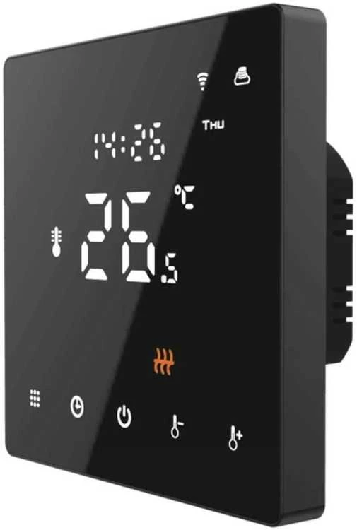 Elektroninis programuojamas termostatas Feelspot WTH22.16 NEW Juodas, WiFi, Tuya