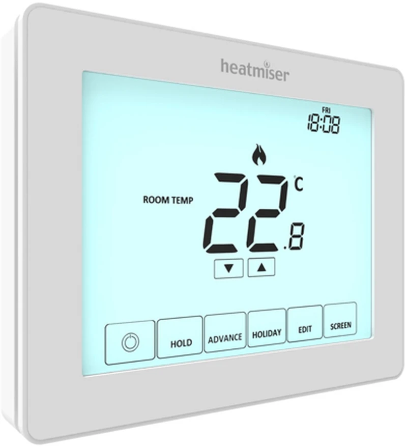 Elektroninis programuojamas termostatas (termoreguliatorius) Heatmiser Touch V2