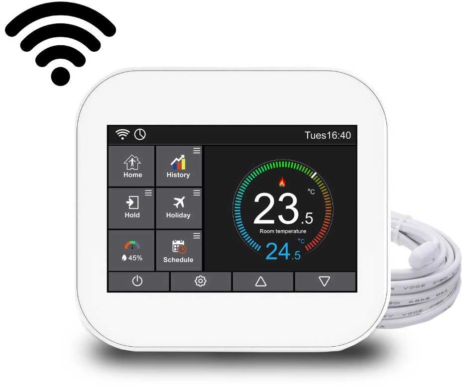 Feelspot WTH07.36WIFI termoreguliatorius sp balta