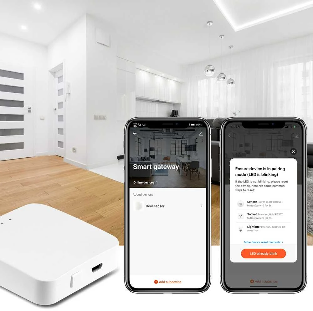 Maršrutizatorius Išmani ZigBee – WiFi stotelė Feelspot ZB22, 3.0 Tuya