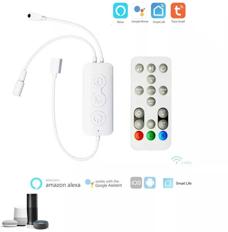 Išmanioji LED juosta su valdikliu Feelspot FS-ICC02W Wi-fi, Tuya, 5m