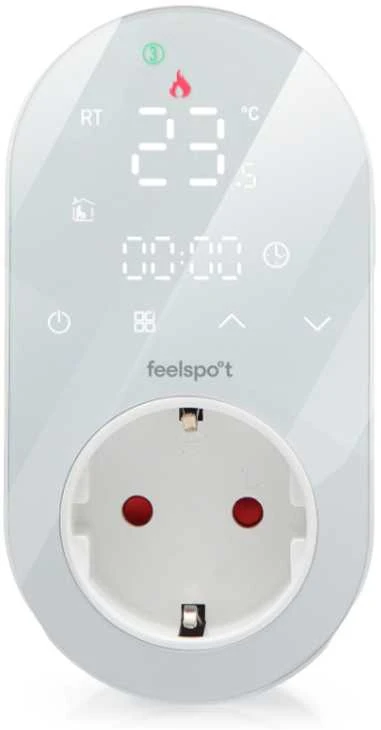 Kištukinis Wi-Fi termostatas Feelspot WH22.09 Tuya