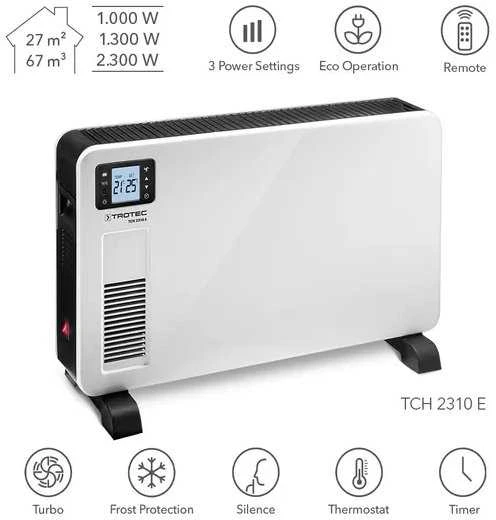 Konvekcinis šildytuvas Trotec TCH 2310 E