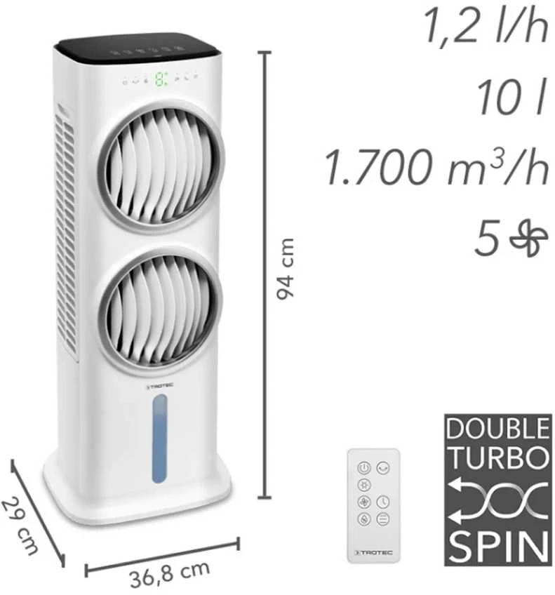 Ventiliatorius Mobilus oro vėsintuvas Trotec PAE 45