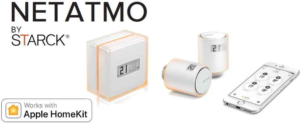 Netatmo išmanieji radiatorių vožtuvai