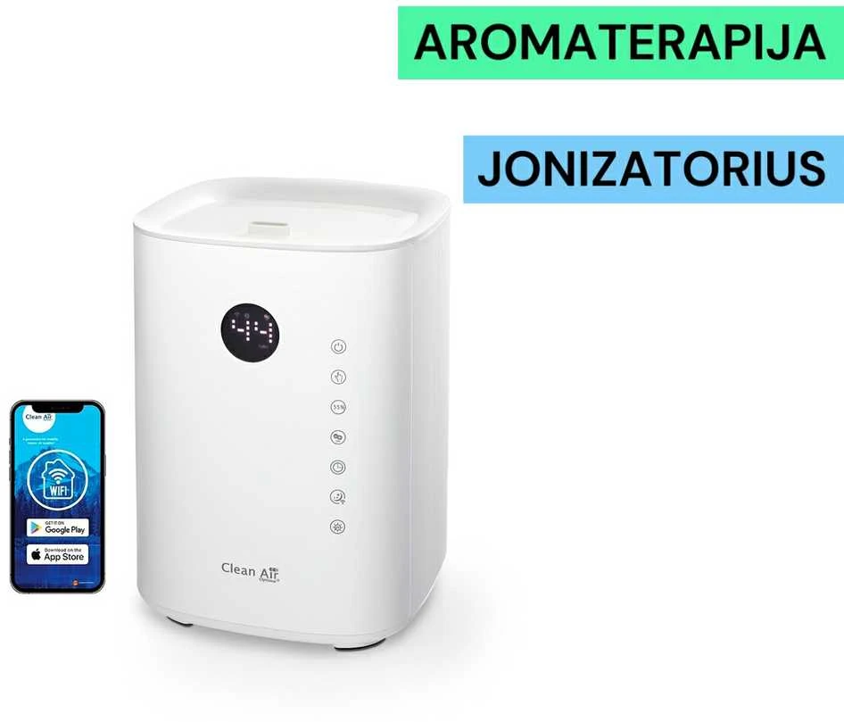 Oro drėkintuvas Clean Air CA-604W Smart