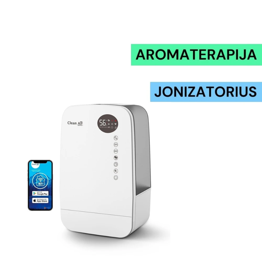 Oro drėkintuvas-jonizatorius Clean Air Optima CA-607W