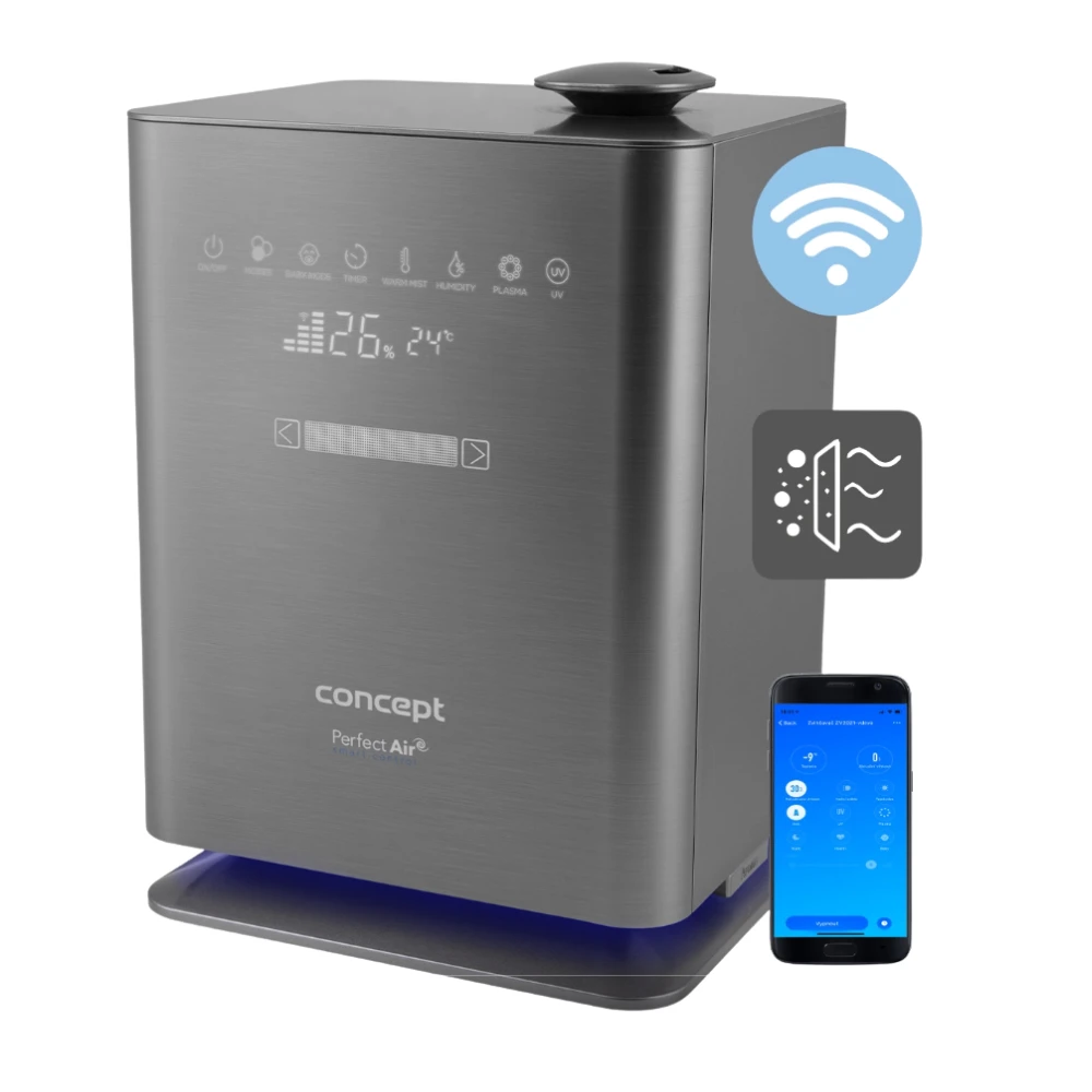 Oro drėkintuvas Concept Perfect Air ZV2021, WiFi