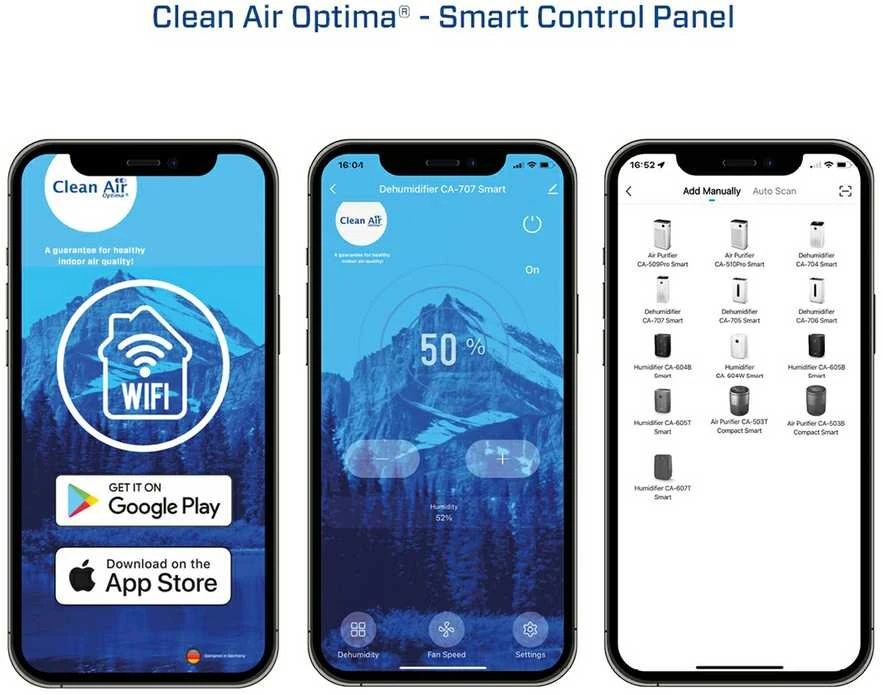Sausintuvas - oro valytuvas Clean Air CA-707 Smart